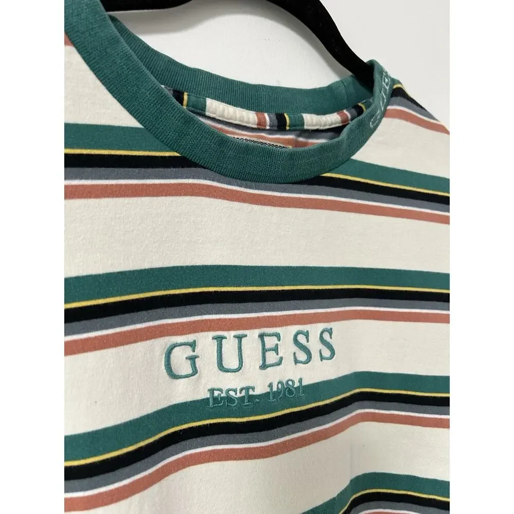 Vintage 90s‎ 2000s Y2K GUESS Original's American Tradition California T-Shirt L - Picture 3 of 13